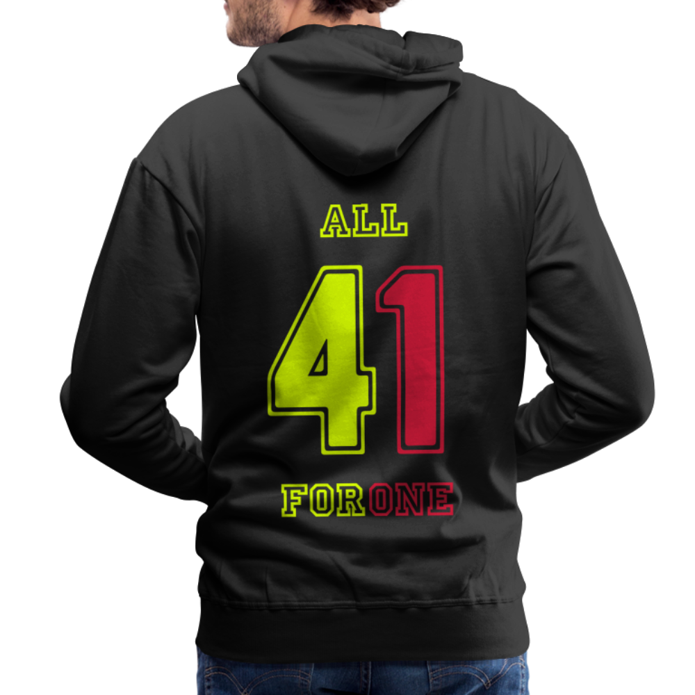 ALL FOR ONE TriColor Edition Hoodie Men - Schwarz