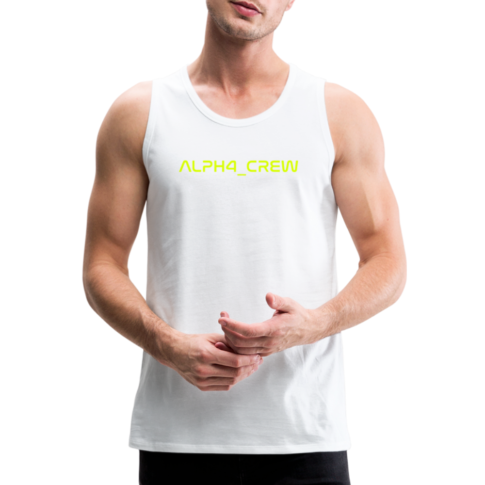 ALL FOR ONE TriColor Edition Tank Top Men - Weiß