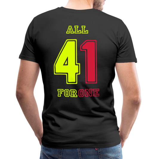 ALL FOR ONE TriColor Edition T-Shirt Men - Schwarz