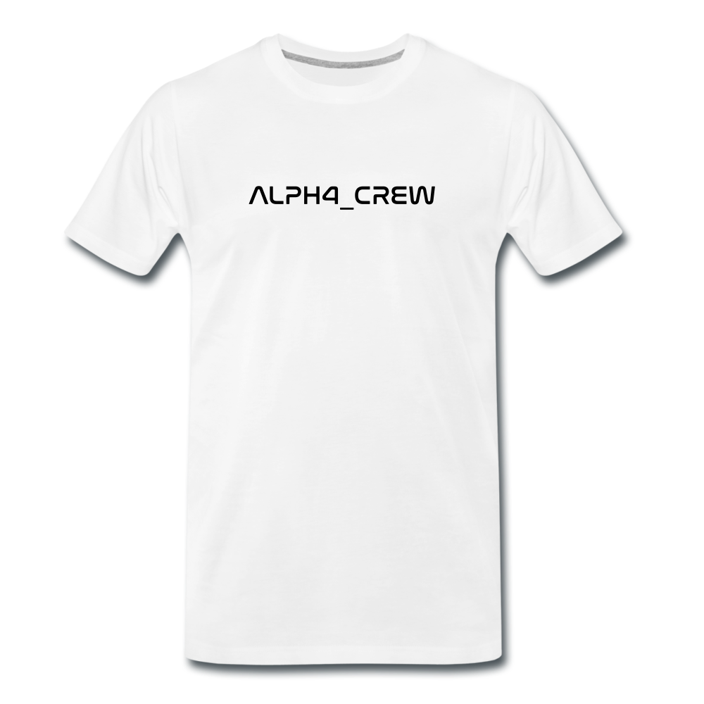 ALL FOR ONE Classic Edition White&Black T-Shirt Men - Weiß