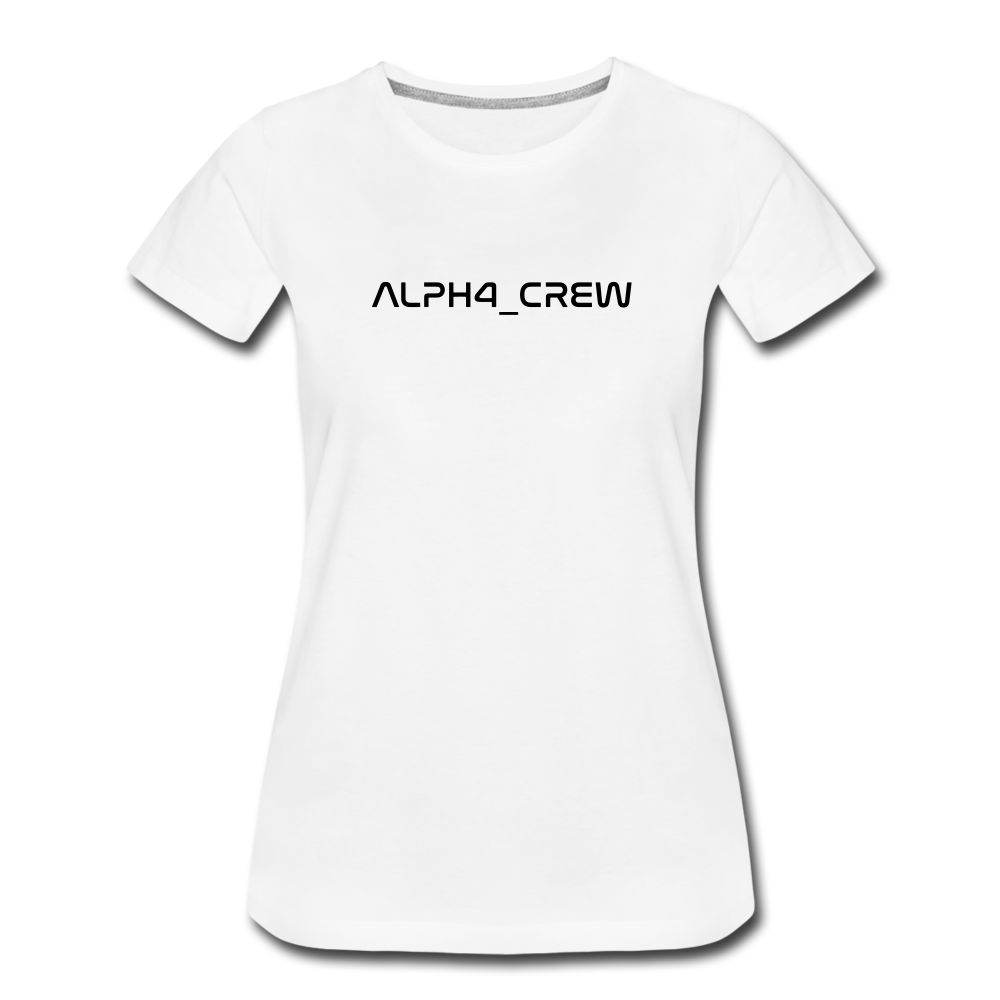 ALL FOR ONE Classic Edition White&Black T-Shirt Women - Weiß