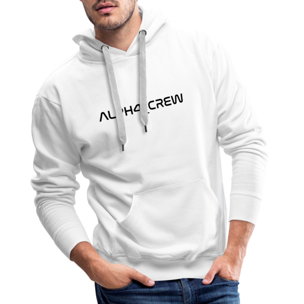 ALL FOR ONE Classic Edition White&Black Hoodie Men - Weiß