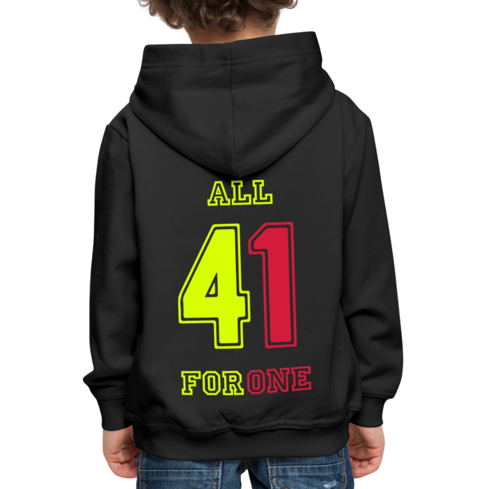 ALL FOR ONE TriColor Edition Hoodie Kids - Schwarz