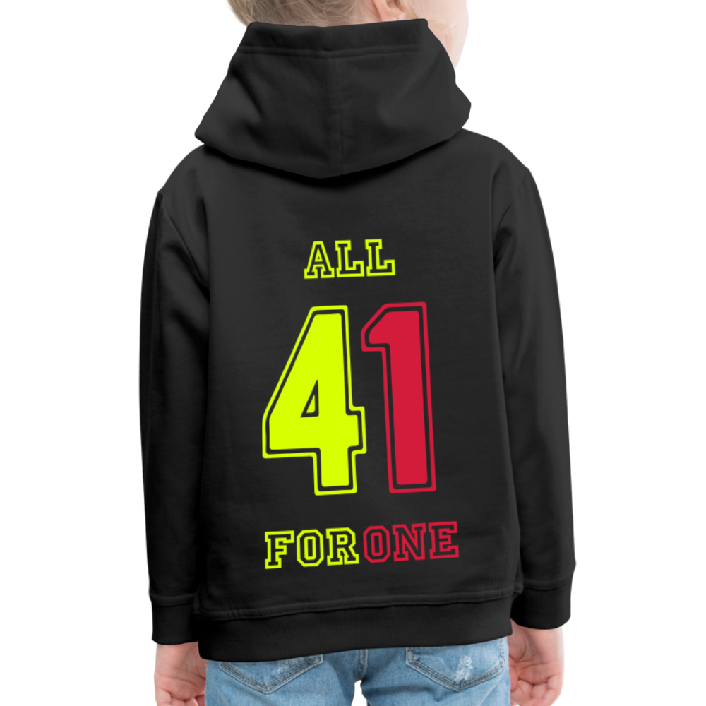 ALL FOR ONE TriColor Edition Hoodie Kids - Schwarz