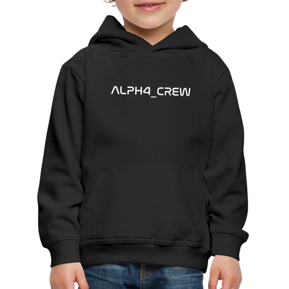 ALL FOR ONE Classic Edition Black&White Hoodie Kids - Schwarz