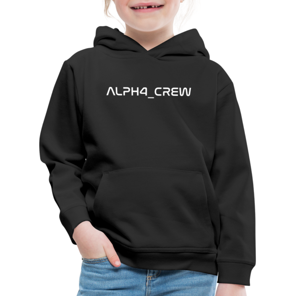 ALL FOR ONE Classic Edition Black&White Hoodie Kids - Schwarz