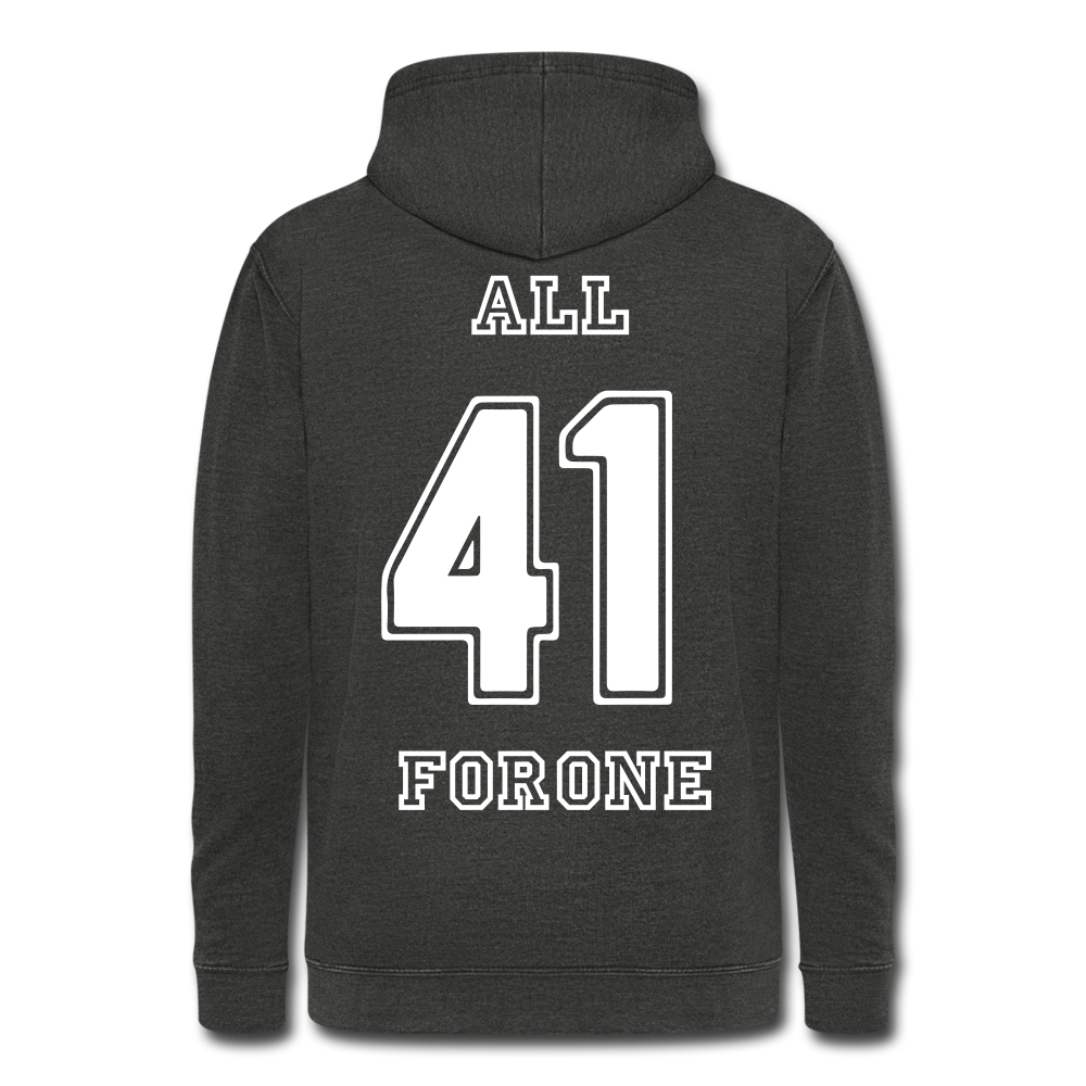 ALL FOR ONE Vintage Edition Hoodie Unisex - Vintage Schwarz