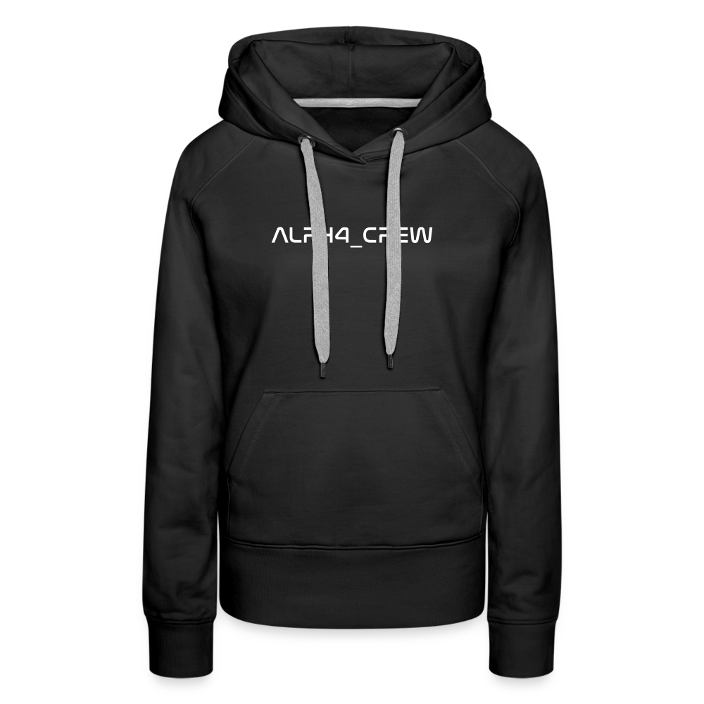 ALL FOR ONE Classic Edition Black&White Hoodie Woen - Schwarz