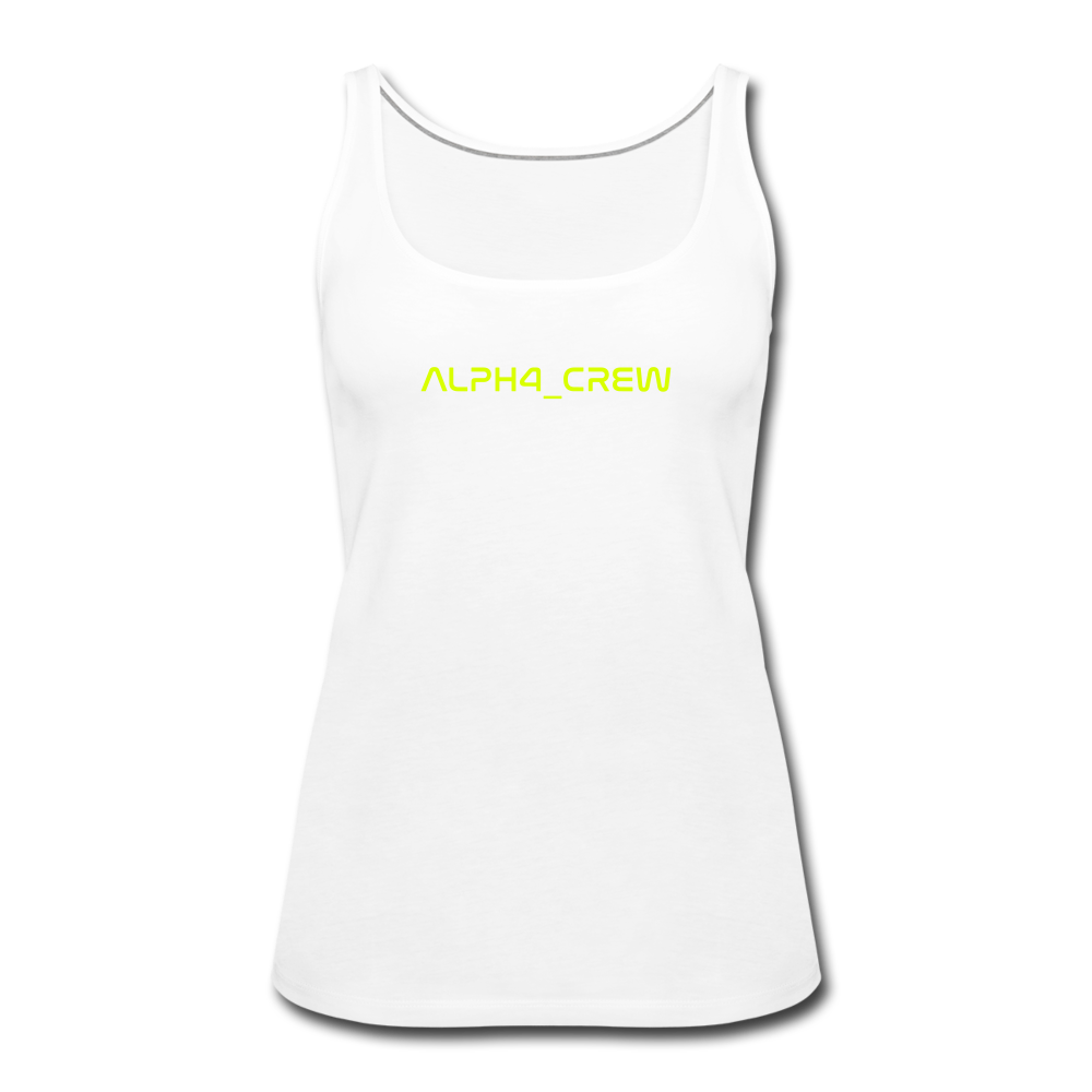 ALL FOR ONE TriColor Edition Tank Top Women - Weiß