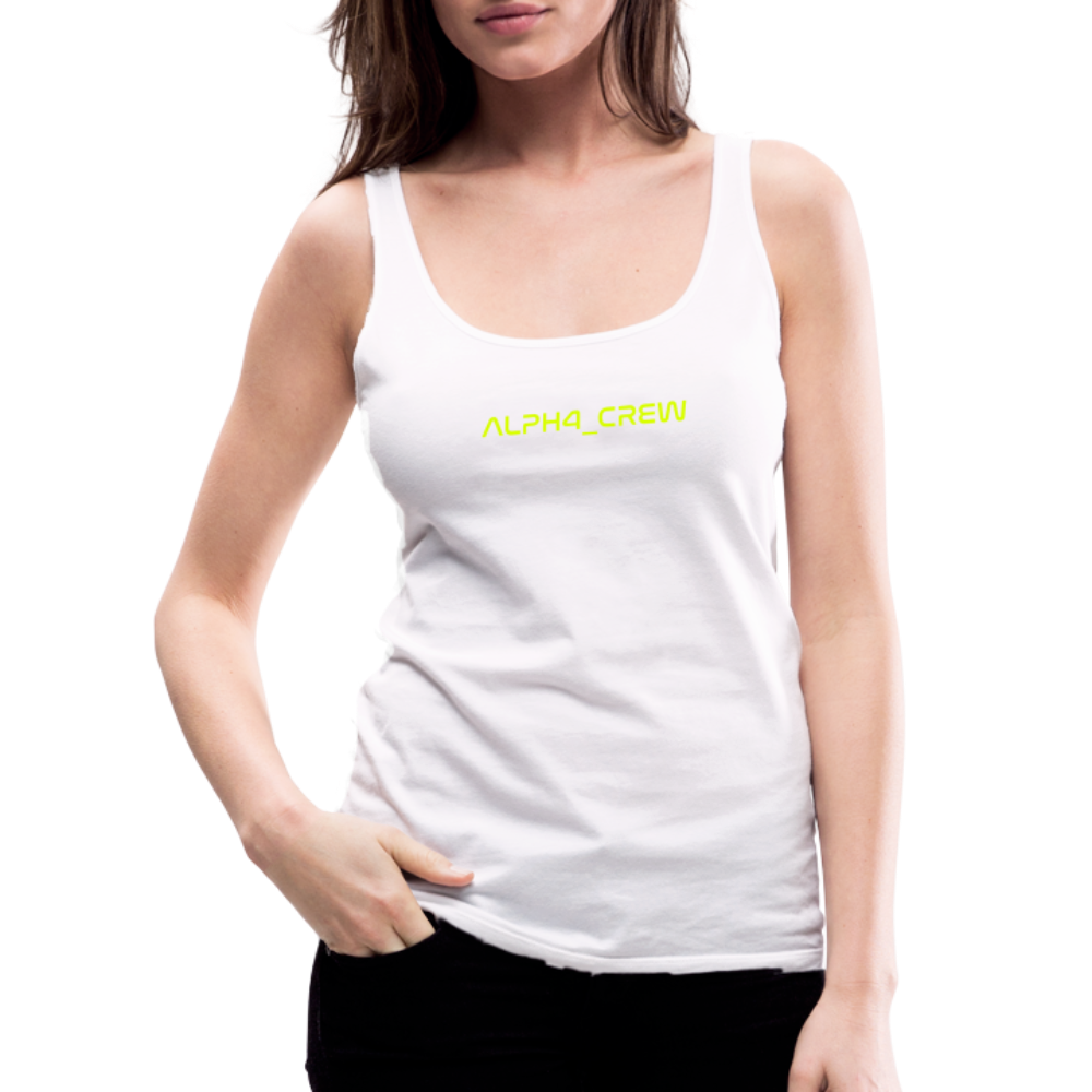 ALL FOR ONE TriColor Edition Tank Top Women - Weiß