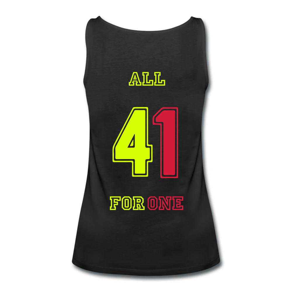 ALL FOR ONE TriColor Edition Tank Top Women - Schwarz